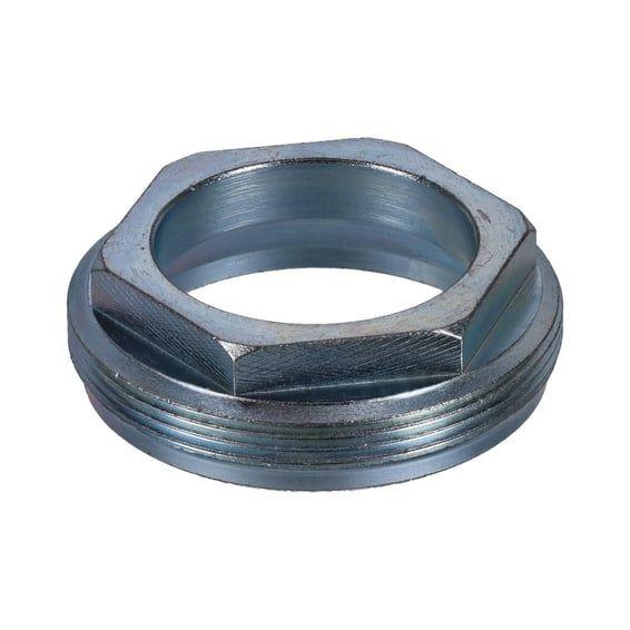 Lock nut, right swingarm bearing