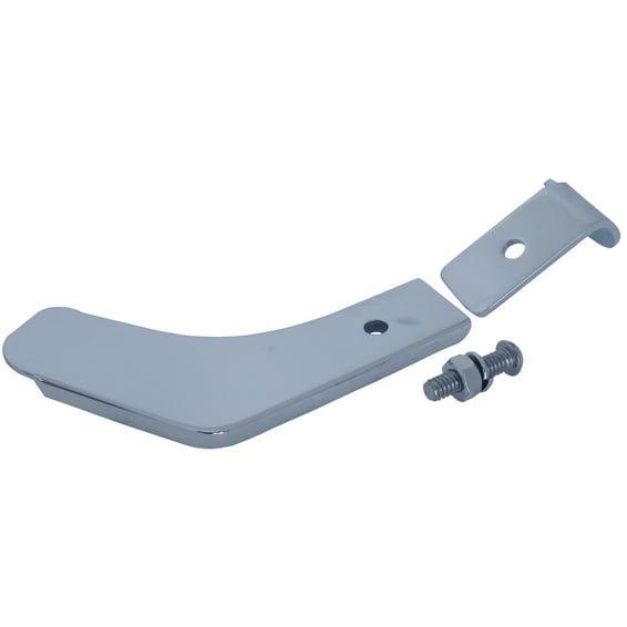 Kick stand extension tab kit. Chrome