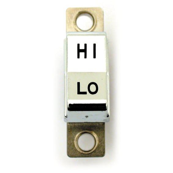 Handlebar rocker switch, Hi/Low. Chrome