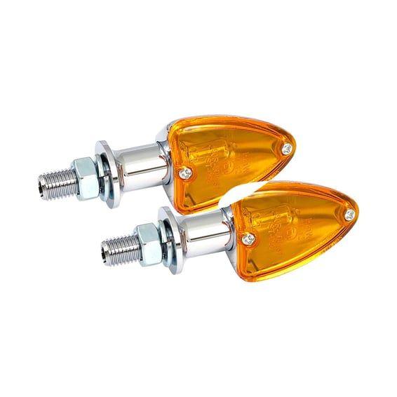 Milano, halogen turn signals. Chrome