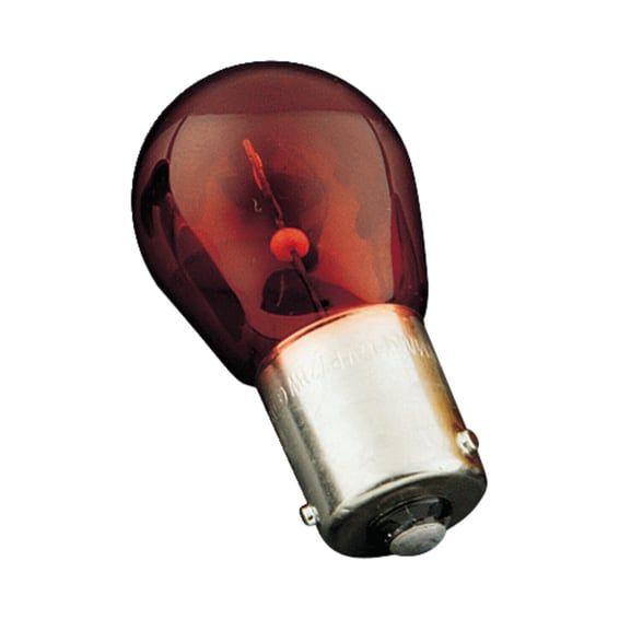 12v/21w turn signal bulb #1156. red glass