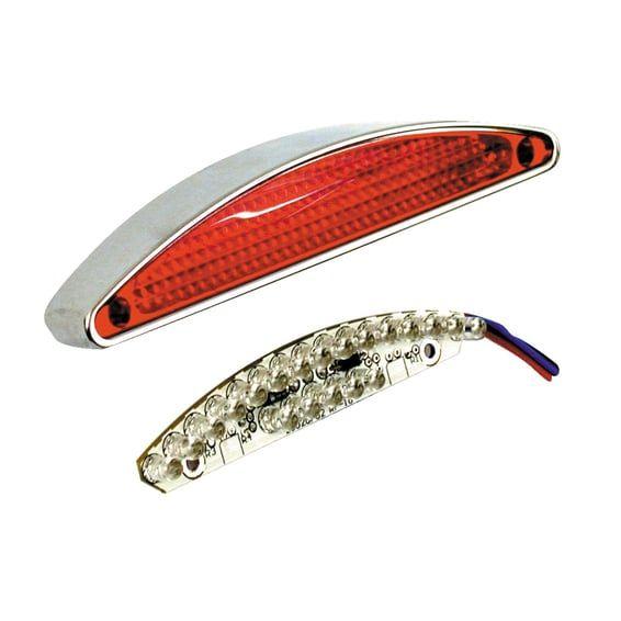 Arch LED taillight. Chrome