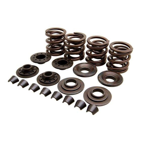 KPMI, valve spring kit. .400" lift. Steel top collars
