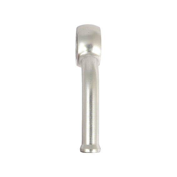 Varioflex Banjo fitting silver 3/8"-10mm, 45 degree left