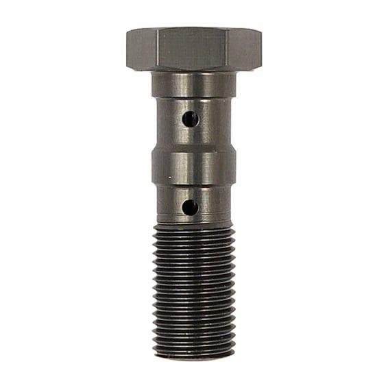 double Banjo Bolt titanium anodized M10x1.00
