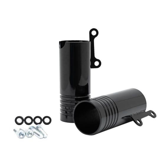 lower fork covers. Gloss black