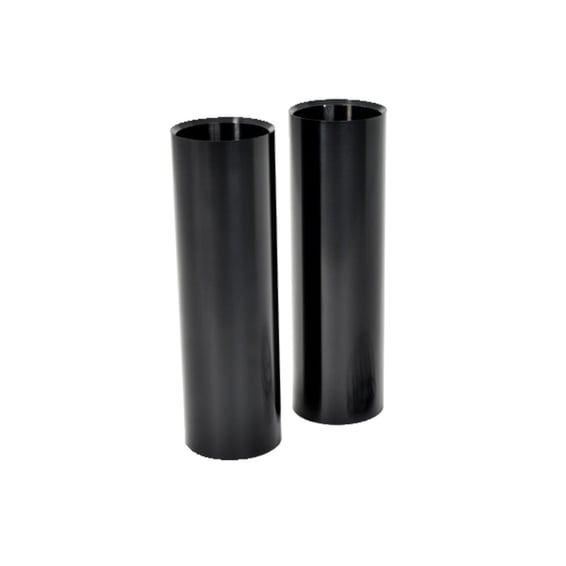 upper fork cover set. Black