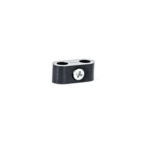 throttle/idle cable clamps. Black, 4.7mm