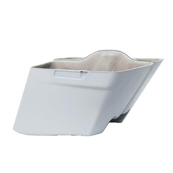 3″ down stretch extended saddlebags