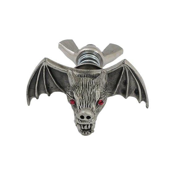 License plate mount kit Bat. Pewter