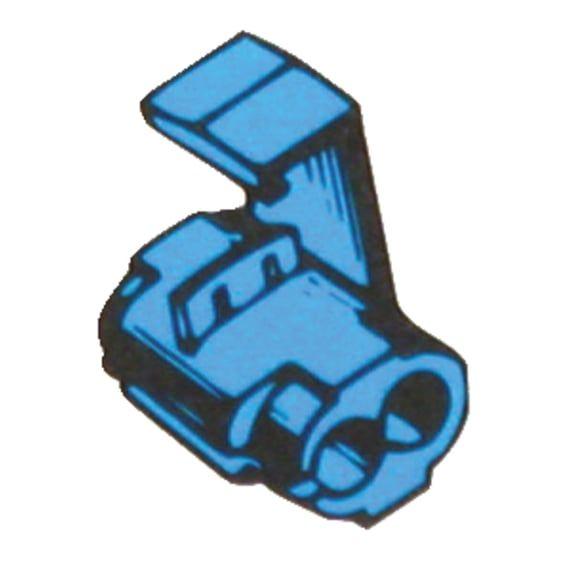 Connectors, Parallel Quick Slice. Blue