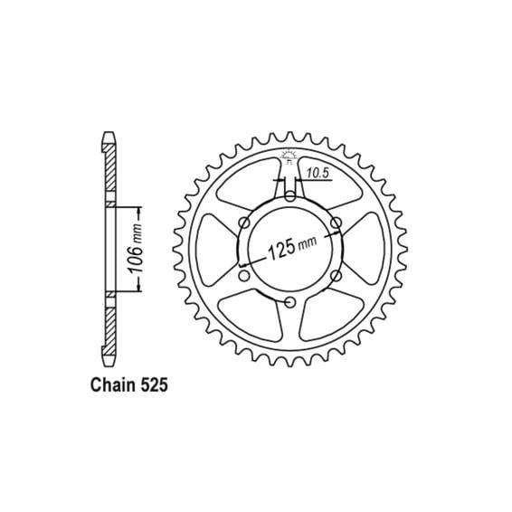 JT Rear Sprocket 2014.47