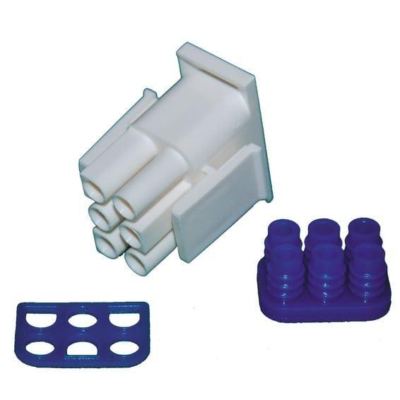 NAMZ, AMP connector. plug, 6-pins