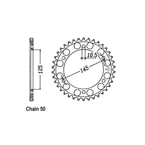 JT Rear Sprocket 865.39