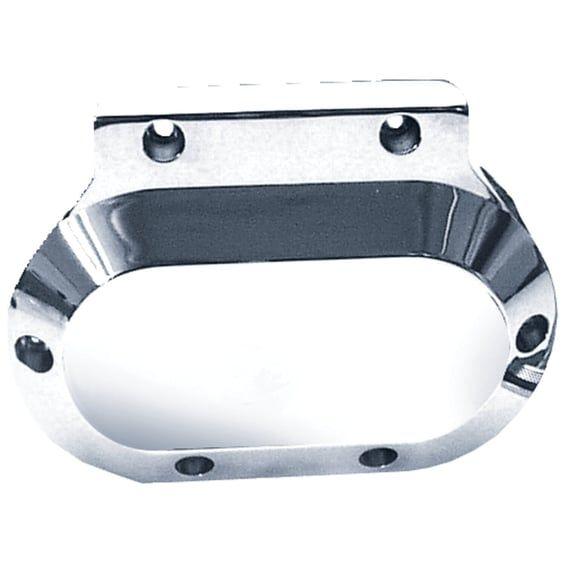 JIMS, billet transmission end cover. Polished