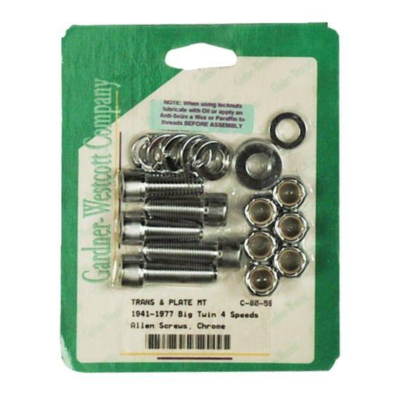 GW, transmission mount kit, allen head. Chrome
