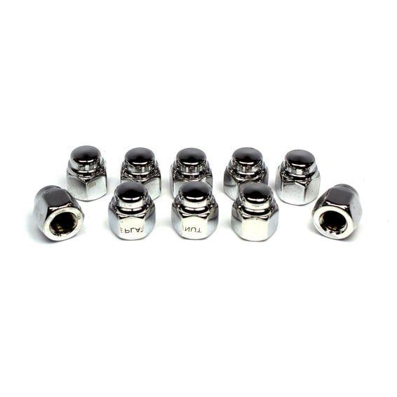 cap nuts 3/8-16 chrome plated