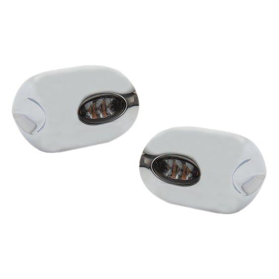 Elypse LED mini front turn signals. DLR. Chrome