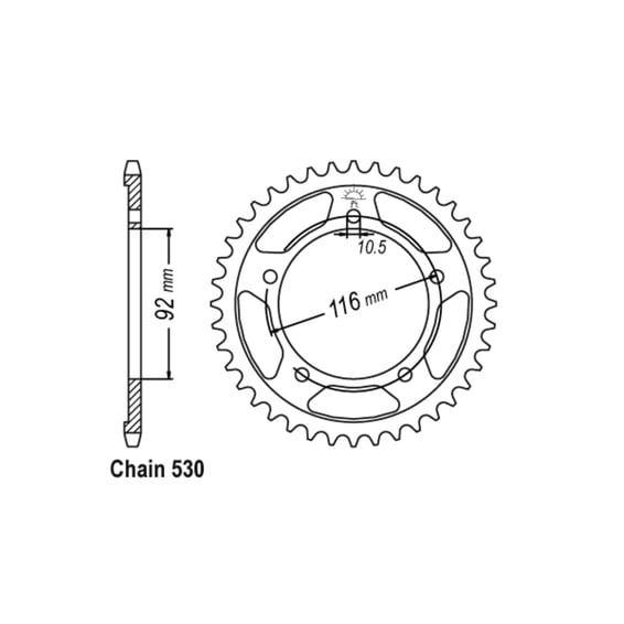 JT Rear Sprocket 1493.41