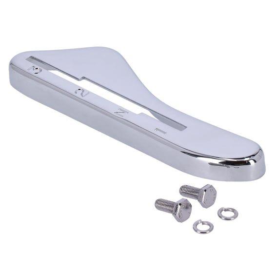 Shifter lever guide, 3-speed. Chrome