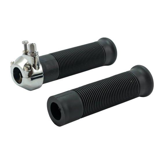 Universal metal throttle assembly, chrome