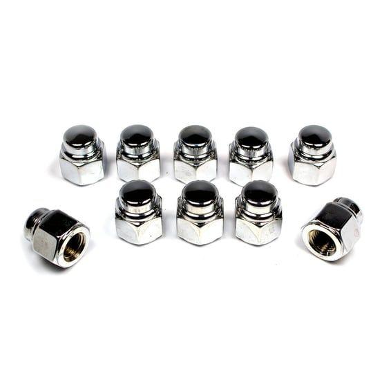 cap nuts M12 (1.25) chrome plated
