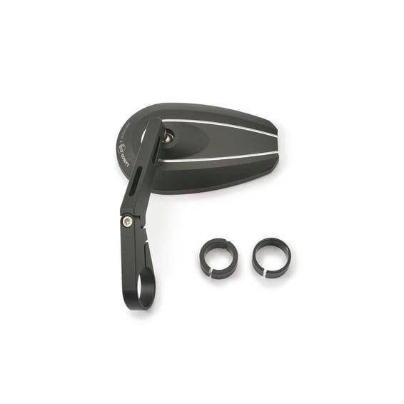 bar end D-mirror. Number 6, long stem