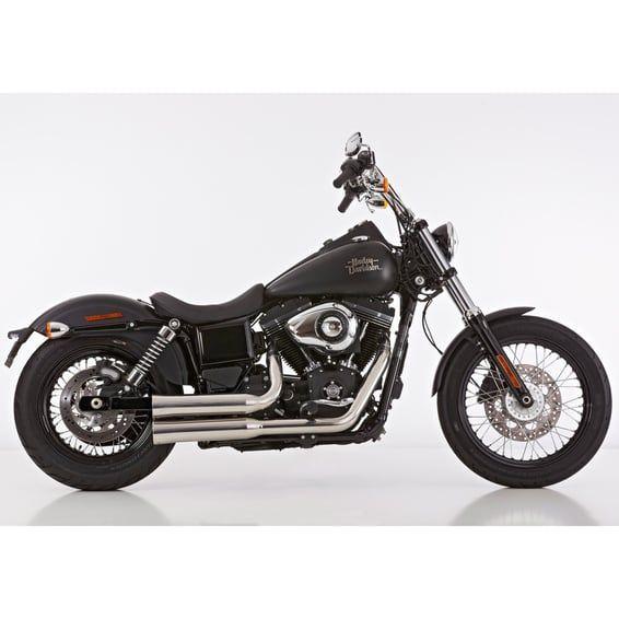 Falcon, Double Groove 2-2 exhaust system. Polished