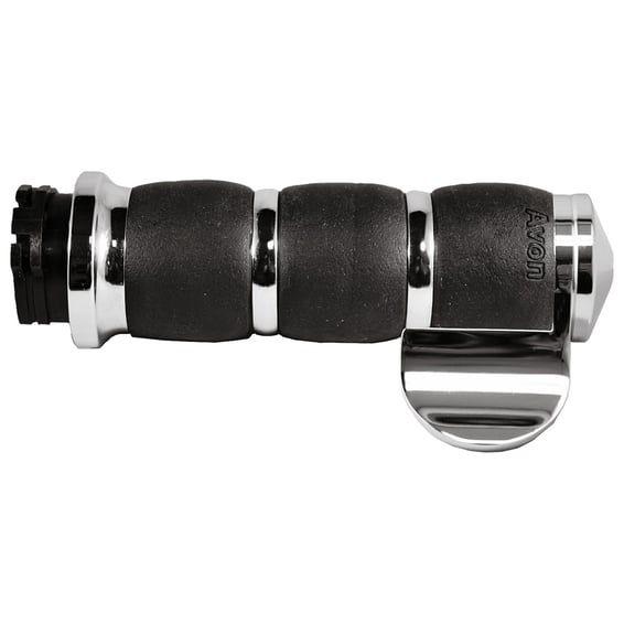Avon Velvet air cushioned grips, chrome