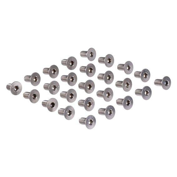 M4 x 8mm flathead allen bolt, stainless