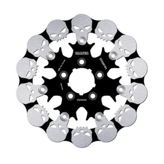 brake rotor. Wave Skull Design. Floating. 300x5mm