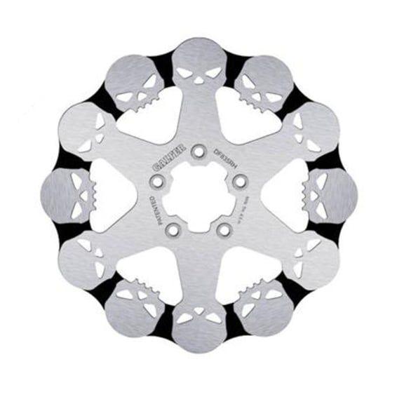 brake rotor. Wave Skull Design. Fixed. 300x5mm