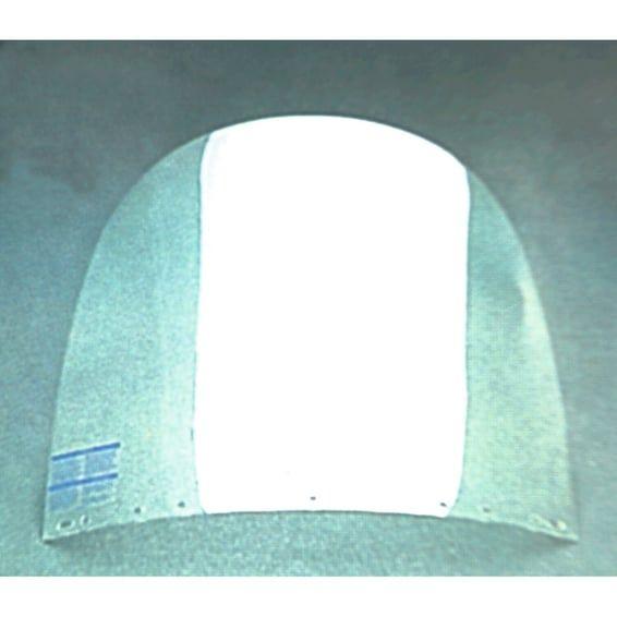 windshield upper, tinted. 7 inch