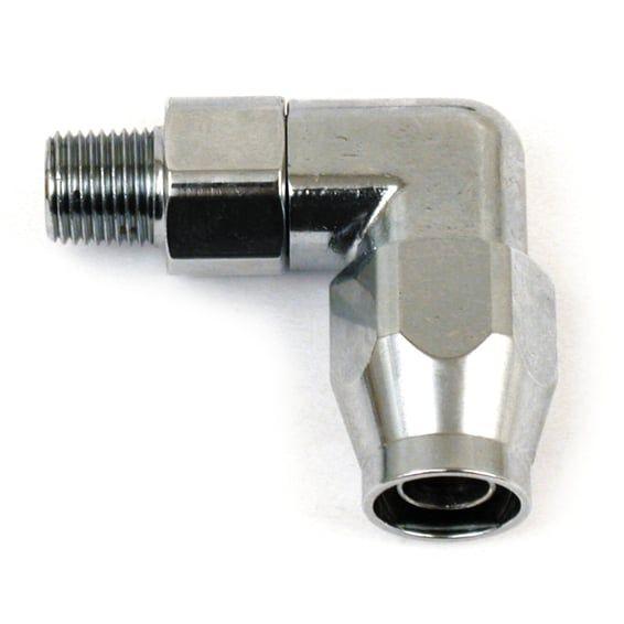 Built-A-Line oil hose fitting 1/8 NPT 90°