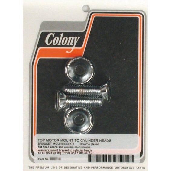 motor mount bolt kit. Chrome