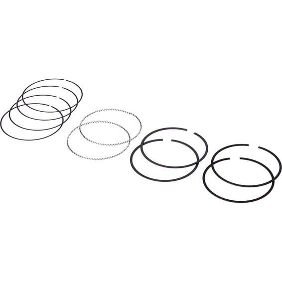 107" M8 chrome piston ring set. +.020"