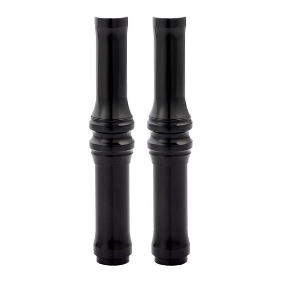 TC 10-Gauge pushrod cover set. All black
