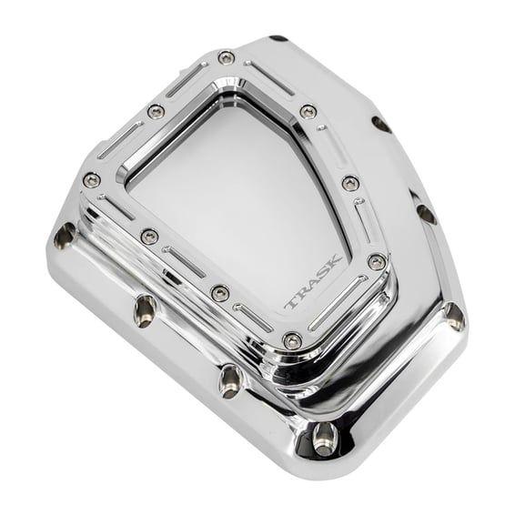 Trask, Assault cam cover w/window. Chrome
