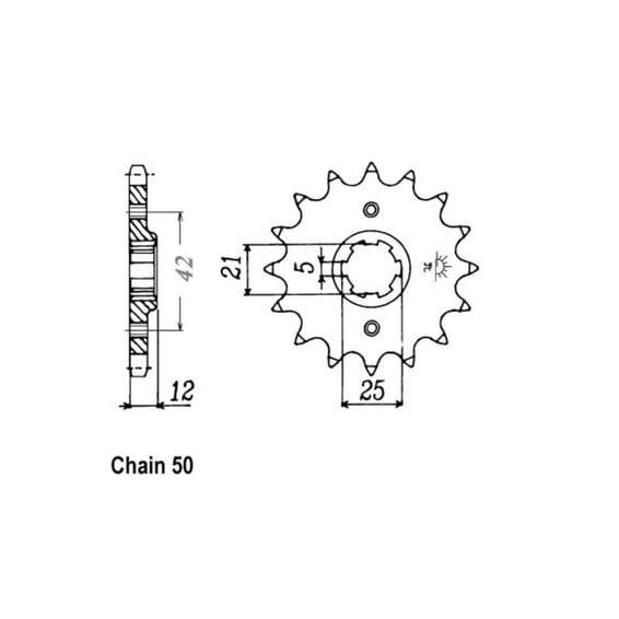 JT Front Sprocket 571.17
