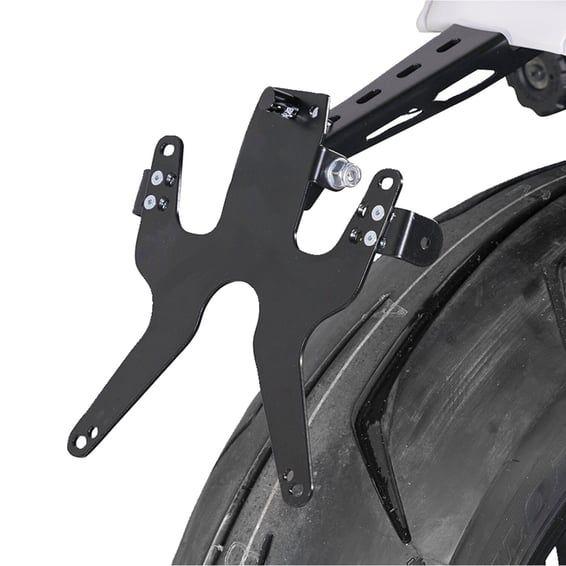 Under-Tail license plate holder