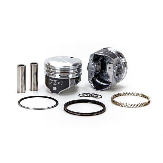 KB Performance, 1340cc Evo B.T. pop-up piston kit. +.030"