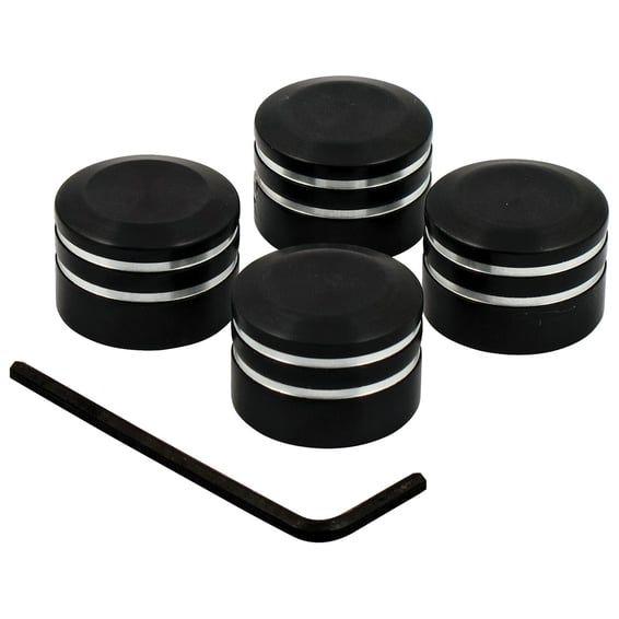 head bolt cover kit. Black aluminum