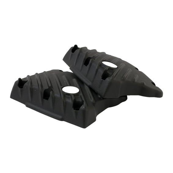 Twin Cam Snatch rocker cover set. Black
