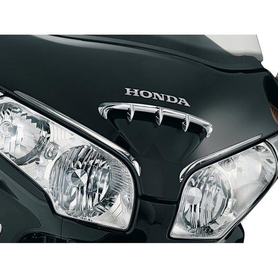 Fairing scoop trim chrome