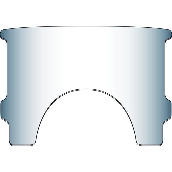 repl. adj. lower window (style A). Clear