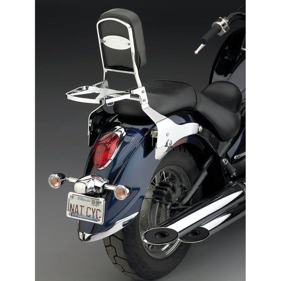 NC cast rear fender tip chrome