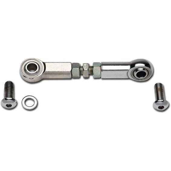 JIMS, hardware kit for front head motor mount. Chrome