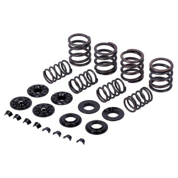 KPMI, valve spring kit. .415" lift. Steel top collars