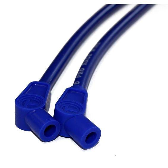 409 Pro-Race spark plug wire set. Blue