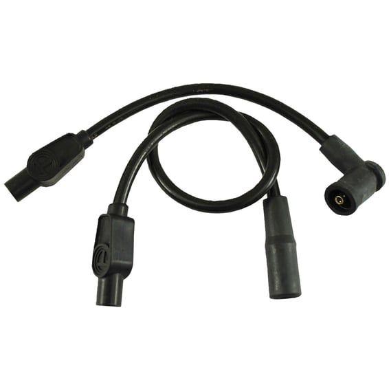 8.2mm ThunderVolt spark plug wire set. Black